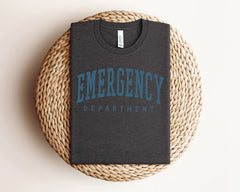 Emergency Department T-Shirt - Retro ER ED Nurse Shirt - Emergency Room Tee - Registered Nurse Gift -  Nurse Gift - ED Nurse Gift
