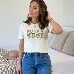 Custom Real Estate T-Shirt - Personalized Realtor Shirt - Real Estate Gift - Realtor Life Gift - Realtor Squad Shirt - Real Estate Marketing