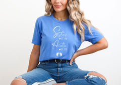 Auntie Shirt - Promoted to Aunt Shirt - Aunt Reveal T-Shirt - Sister to Auntie Shirt - New Aunt Shirt - Gift for New Aunt