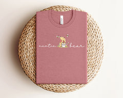 Auntie Bear T-Shirt - Auntie Shirt - Mother's Day Gift - New Aunt Shirt - Baby Reveal T-Shirt - Auntie Gift- Baby Announcement Shirt