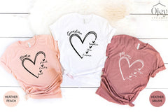 Personalized Shirt for Grandma - Mother's Day Gift - Grandma Shirt with Grandkids Names - Gift for Nana - Mimi T-Shirt - Gift for Mimi