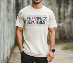 Emergency Department T-Shirt - ER Nurse Shirt - ER Department Tee - Nurse Hero Gift - Graduation Gift - Registered Nurse Gift - ED Shirt