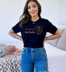 Choose To Include T-Shirt - SPED Teacher Shirt - Neurodiversity Tee - Inclusion T-shirt - SLP Teacher Gift - Special Education Teacher Shirt