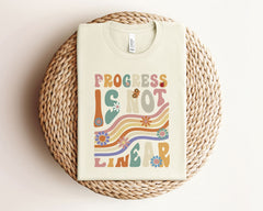 Progress Is Not Linear Shirt - Personal Growth Tee - SPED Teacher Shirt - Mental Health Awareness - Behavior Analyst Gift - Back to School