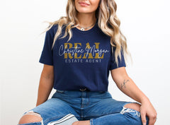 Custom Real Estate T-Shirt - Personalized Realtor Shirt - Real Estate Gift - Realtor Life Gift - Realtor Squad Shirt - Real Estate Marketing