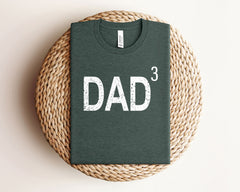 Dad of 2 Shirt - Dad of 3 T-Shirt - Custom Dad of Shirt - Father's Day Gift - Gift for Dad - Birthday Gift for Dad
