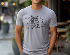 Custom Dad Shirt with Kids Names - Personalized Father's Day Shirt - Father's Day Gift - Dad Kids Names T-Shirt - Custom Grandpa Shirt