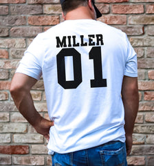 Personalized Dad Shirt - Dad and Me Matching Outfit - Father's Day Gift - Father's Day Shirt - Last Name Custom Shirt- Custom Dad and Me Tee