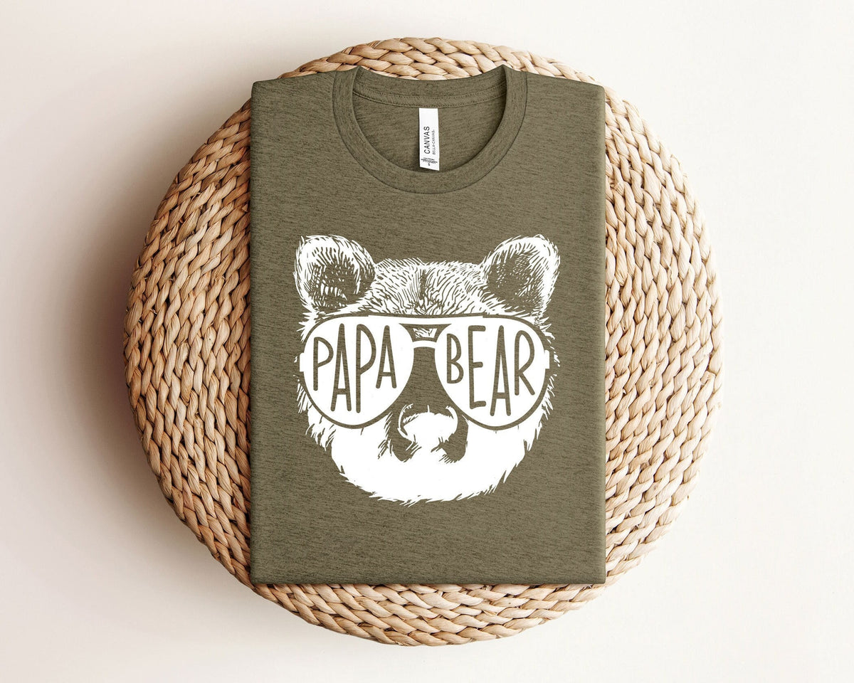 Papa Bear Shirt - Father's Day Gift - Bear Papa Tee - Father's Day Shirt - New Dad Shirt - Gift for Grandpa - Papa Shirt - Papa Bear Gift