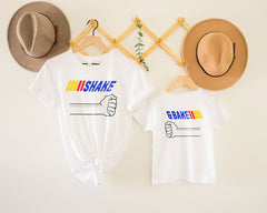 Shake Bake Shirt Dad and Kids Matching Shirt/Bodysuit - Father's Day Shirt - Dad and Me Outfits. - Father's Day Gift - New Dad Gift