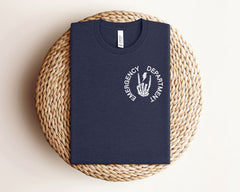 Emergency Department T-Shirt - ER Nurse Shirt - ER Department Pocket Tee - Nurse Hero Gift - Graduation Gift - Registered Nurse Gift