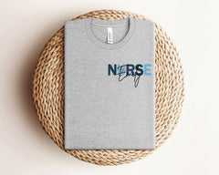 Custom Nurse T-Shirt - Personalized Pocket Nurse Shirt - Registered Nurse Tee - Nurse Gift - RN T-Shirt - Nurse Name Shirt - Gift for Nurse