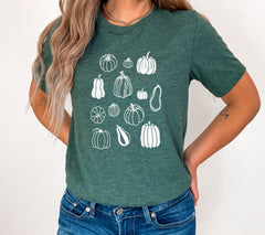 Thanksgiving Shirts, Pumpkins Shirt, Autumn  Shirt, Its Fall Shirt, Fall T Shirts, Fall Harvest Shirt, Autumn Tees, Gift for Her Shirt
