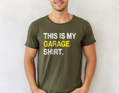 This is my Garage Shirt - Funny Dad Shirts -  Working in the Garage with My Dad Shirt - Matching Dad and Me Outfit