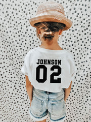 Personalized Dad Shirt - Dad and Me Matching Outfit - Father's Day Gift - Father's Day Shirt - Last Name Custom Shirt- Custom Dad and Me Tee