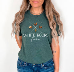 Custom Farm T-Shirt - Personalized Farm Name Tee - Farm Life Gift - Life Is Better On The Farm Shirt - Farmer Gift - Country Farmhouse Shirt