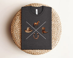 Western Horse T-Shirt - Horse Lover Shirt - Cowgirl Era Tee - Cowgirl Shirt - Horse Riding Tee - Ranch Shirt - Country Horse T-Shirt