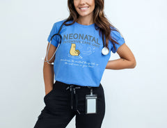 NICU Nurse T-Shirts - Neonatal Intensive Care Unit Nurse Shirt - Vintage Bear Nurse Tee - Gift for NICU Nurse  - Baby Nurse Gift