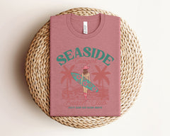 Beach Cowgirl Tee - Country Girl Gift - Summer Cowgirl Vibes Shirt - Seaside Cowgirl T-Shirt - Beach and Western