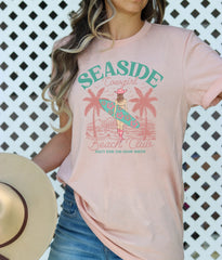 Beach Cowgirl Tee - Country Girl Gift - Summer Cowgirl Vibes Shirt - Seaside Cowgirl T-Shirt - Beach and Western