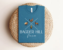 Custom Farm T-Shirt - Personalized Farm Name Tee - Farm Life Gift - Life Is Better On The Farm Shirt - Farmer Gift - Country Farmhouse Shirt