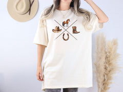 Western Horse T-Shirt - Horse Lover Shirt - Cowgirl Era Tee - Cowgirl Shirt - Horse Riding Tee - Ranch Shirt - Country Horse T-Shirt