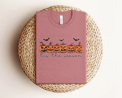 Tis the Season Shirt - Halloween Pumpkin Tee - Spooky Season Shirt - Fall Pumpkin Tee - Fall Gift -Halloween Party Shirt - Bats Halloween