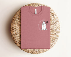 Spooky Teacher T-Shirt - Halloween Teacher Gift - Boo Teacher Tee - Fall Teacher Shirt - Spooky Teacher Shirt - Ghost Teacher Shirt