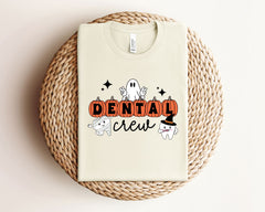 Halloween Dental Crew T-Shirt - Spooky Dentist Shirt - Halloween Dentist Tee - Dental Assistant Shirt - Dental Hygienist - Dental Crew Shirt