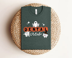 Halloween Dental Crew T-Shirt - Spooky Dentist Shirt - Halloween Dentist Tee - Dental Assistant Shirt - Dental Hygienist - Dental Crew Shirt