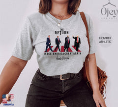 The Return Trump Shirt - Trump for President Shirt - MAGA T-Shirt - Trump 2024 Tee - Republican Shirt - Trump Supporter T-Shirt
