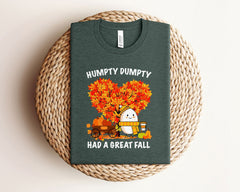 Humpty Dumpty Had A Great Fall T-Shirt - Autumn Tee - Fall Shirts - Funny Fall T-Shirt - Fall Vibes Shirt - Thanksgiving Fall Teacher Shirt