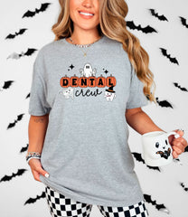Halloween Dental Crew T-Shirt - Spooky Dentist Shirt - Halloween Dentist Tee - Dental Assistant Shirt - Dental Hygienist - Dental Crew Shirt