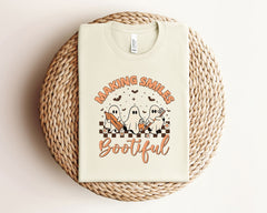 Making Smiles Bootiful T-Shirt - Halloween Dental Shirt - Spooky Dentist Tee - Trick or Teeth Shirt - Dental Squad Gift - Dental Assistant