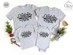 Christmas Baking Crew Shirt, Christmas Family Shirts,  Christmas Party Shirt, Kids Christmas Shirts, Christmas T Shirt, Matching Christmas