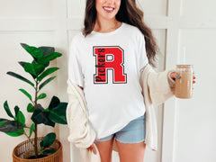 Custom School Team T-Shirt - Mascot Tee - Personalized School Team - Sports Team Tee - School Name Shirt - School Spirit Gift - Football Mom