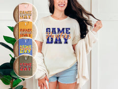 Custom Game Day T-Shirt - Personalized Team Shirt - School Mascot Tee - Football Game Day Tee - Sports Team Gift - Football Mom Shirt