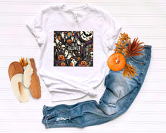 Long Live Halloween T-Shirt - Bats Halloween Tee - Spooky Season Gift - Halloween Pumpkin - Fall Vibes Shirt - Halloween Ghost Shirt