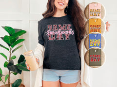Custom Game Day T-Shirt - Personalized Team Shirt - School Mascot Tee - Football Game Day Tee - Sports Team Gift - Football Mom Shirt