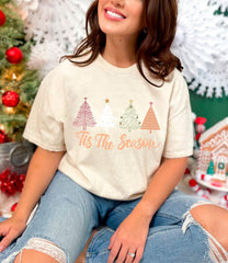 Tis The Season T-Shirt - Christmas Tree Tee - Cute Christmas Gift - Xmas Gift - Winter Shirt - Holiday Tee - Pine Tee - Merry Christmas Tee