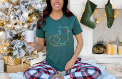 Christmas Cat T-Shirt - Kitten Christmas Tee - Cat Lover Shirt - Funny Christmas Gift - Cat Mom Tee - Cute Xmas Gift - Merry Catmas Shirt