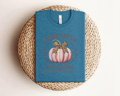 Farm Fresh Pumpkins T-Shirt - Pumpkin Tee - Fall Season Gift - Thanksgiving Shirt - Harvest Pumpkin Tee - Autumn Shirt - Pumpkin Lover Gift