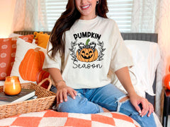 Pumpkin Season T-Shirt - Halloween Pumpkin Tee - Spooky Season Gift - Fall Season Shirt - Pumpkin Patch Gift - Pumpkin Lover Tee