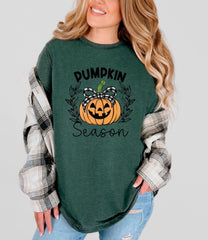 Pumpkin Season T-Shirt - Halloween Pumpkin Tee - Spooky Season Gift - Fall Season Shirt - Pumpkin Patch Gift - Pumpkin Lover Tee
