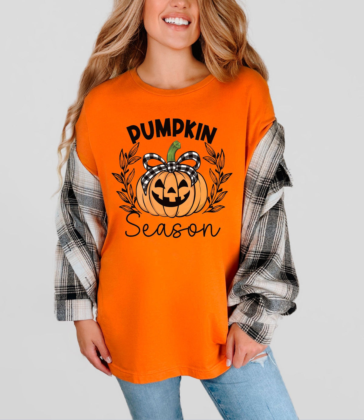 Pumpkin Season T-Shirt - Halloween Pumpkin Tee - Spooky Season Gift - Fall Season Shirt - Pumpkin Patch Gift - Pumpkin Lover Tee