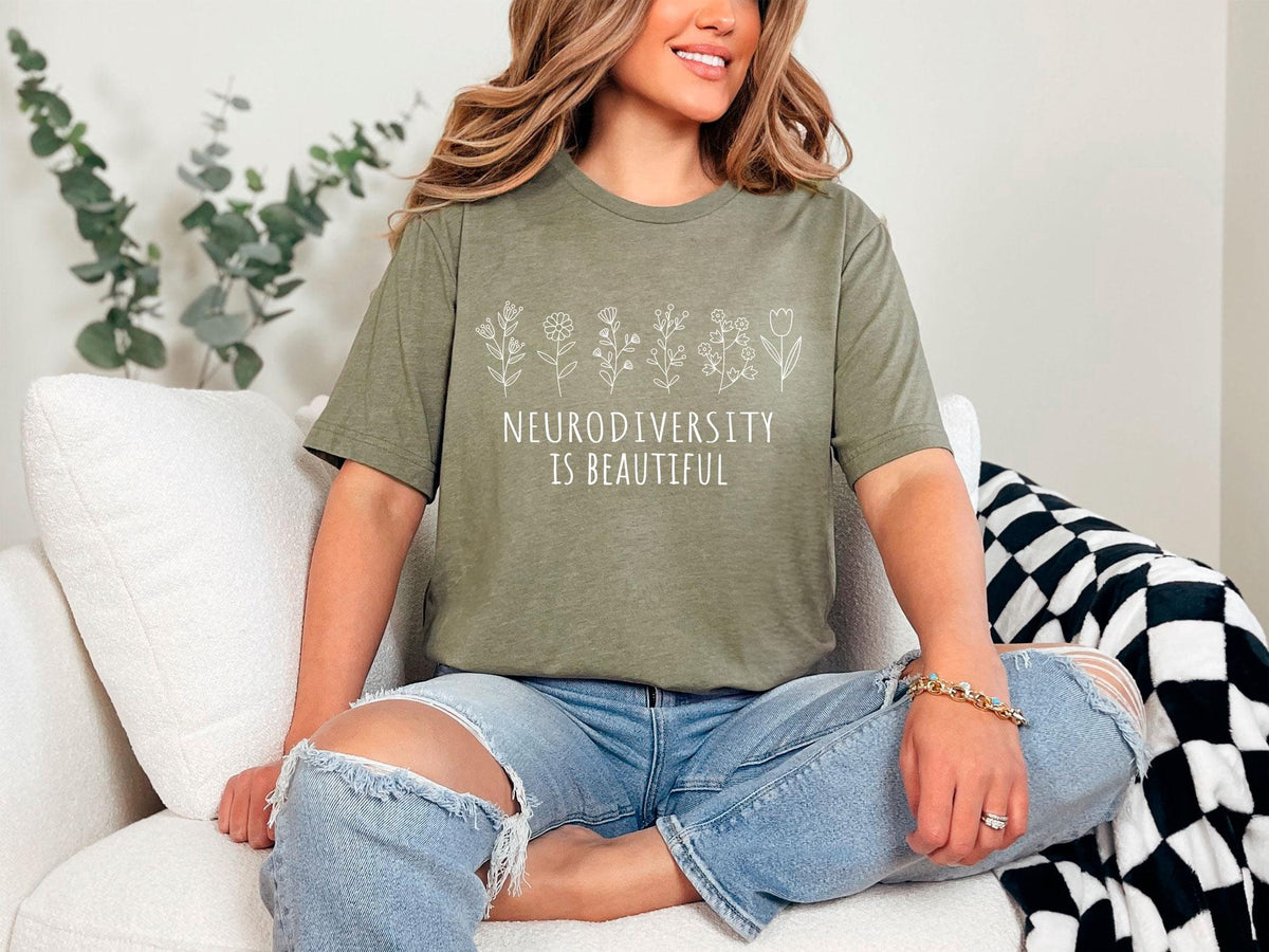 Neurodiversity Shirt, Autism Shirts, Autism Awareness Shirt,  Autism Mom Shirts, Autism Tshirt, Autism Shirt for Teacher, Autism Shirt Gift