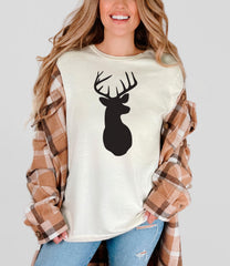Deer Shirt, Christmas Deer Shirt, Deer Head Shirt, Oh Deer Shirt, Deer Lover Shirt, Camping Shirt, Camper tee, Christmas Deer Shirts