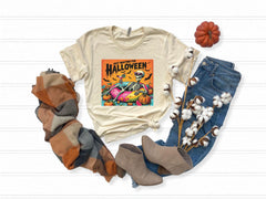 Just Waiting for Halloween Shirt - Funny Skeleton Tee - Spooky Season Gift - Summerween -  Skeleton Margarita Shirt - Halloween Skeleton Tee