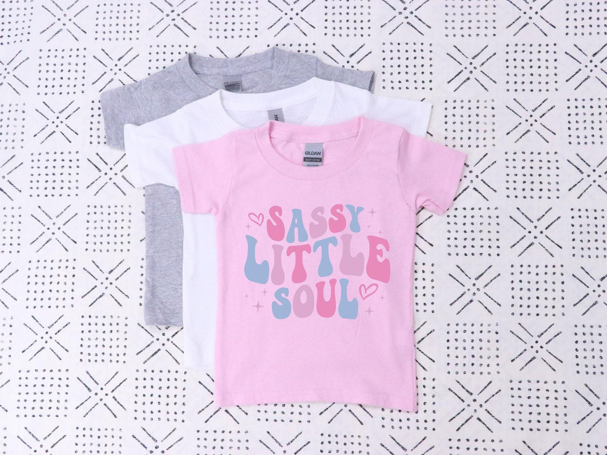 Sassy Little Soul Toddler Shirt - Funny Kids Tee - Gift For Kids - Sassy Kids Tee - Cute Toddler Shirt - Sassy Baby Shirt - Little Attitude