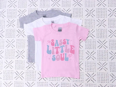 Sassy Little Soul Toddler Shirt - Funny Kids Tee - Gift For Kids - Sassy Kids Tee - Cute Toddler Shirt - Sassy Baby Shirt - Little Attitude